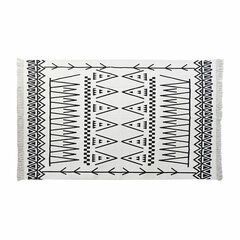 Kilimas DKD Home Decor Juoda Balta Ikat (120 x 180 x 0,7 cm) kaina ir informacija | Kilimai | pigu.lt