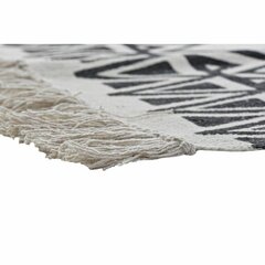 Kilimas DKD Home Decor Juoda Balta Ikat (120 x 180 x 0,7 cm) kaina ir informacija | Kilimai | pigu.lt