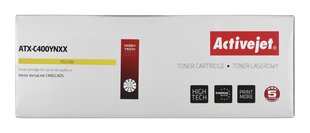 Тонер Activejet ATX-C400YNXX (замена для Xerox 106R03533; Supreme; 8000 страниц; желтый) цена и информация | Картриджи для лазерных принтеров | pigu.lt