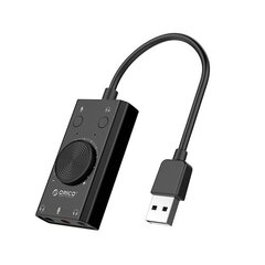 Išorinė USB garso plokštė ORICO SC2 kaina ir informacija | Garso plokštės | pigu.lt