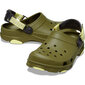 Šlepetės moterims Crocs™ Classic All Terrain Clog 180190, žalios kaina ir informacija | Šlepetės moterims | pigu.lt