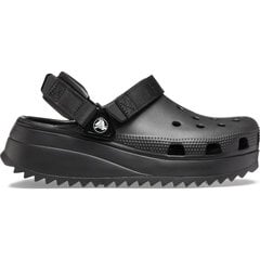 Šlepetės moterims Crocs™ Classic Hiker Clog 180395, juodos kaina ir informacija | Šlepetės moterims | pigu.lt