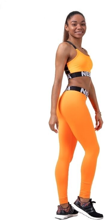 Sportinės tamprės moterims Nebbia Squad Hero Scrunch Butt 528 NEB5282240, oranžinės kaina ir informacija | Sportinė apranga moterims | pigu.lt