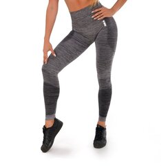 Sportinės tamprės moterims Boco Wear Grey Melange Push Up BW005, pilkos цена и информация | Спортивная одежда для женщин | pigu.lt