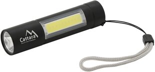 Įkraunamas LED žibintuvėlis Cattara Zoom цена и информация | Фонарики, прожекторы | pigu.lt