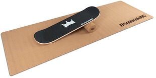 Balansinė lenta BoarderKing Skate, juoda kaina ir informacija | Balansinės lentos ir pagalvės | pigu.lt