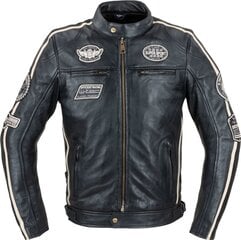 Vyriška odinė striukė W-TEC Makso - Black with Patches 5XL цена и информация | Мотоциклетные куртки | pigu.lt