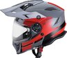 Motociklininko šalmas W-TEC V331 PR Graphic - Red-Grey XS (53-54) цена и информация | Moto šalmai | pigu.lt