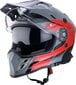 Motociklininko šalmas W-TEC V331 PR Graphic - Red-Grey XS (53-54) цена и информация | Moto šalmai | pigu.lt