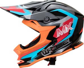 Motociklininko šalmas Helmet W-TEC V321 - Fluo Moonlight M (57-58) цена и информация | Шлемы для мотоциклистов | pigu.lt