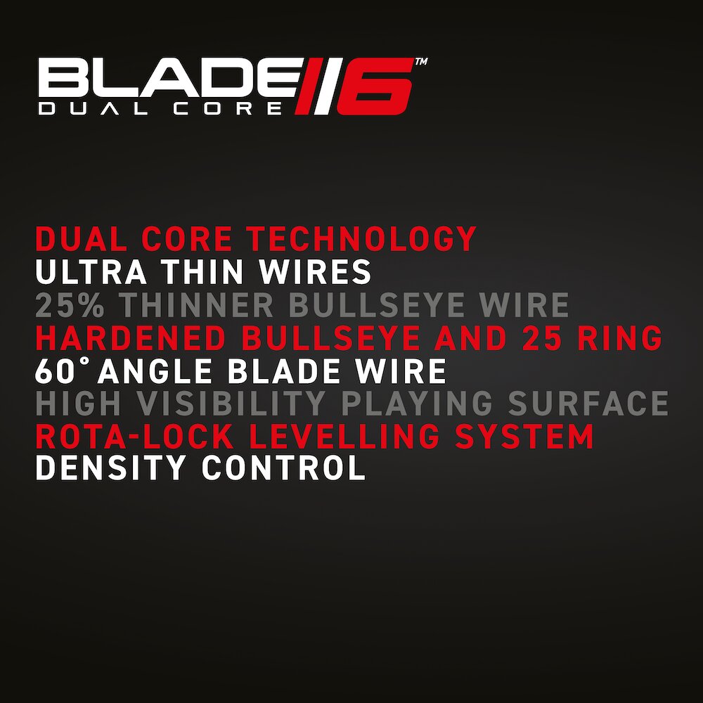 Smiginio taikinys Winmau Blade 6 Dual Core kaina ir informacija | Smiginis | pigu.lt