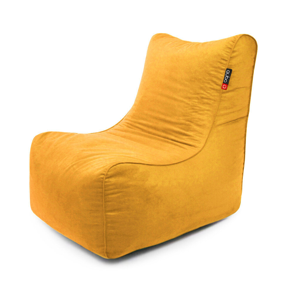 Qubo™ NEW Birma Apricot VELVET FIT kaina ir informacija | Sėdmaišiai ir pufai | pigu.lt