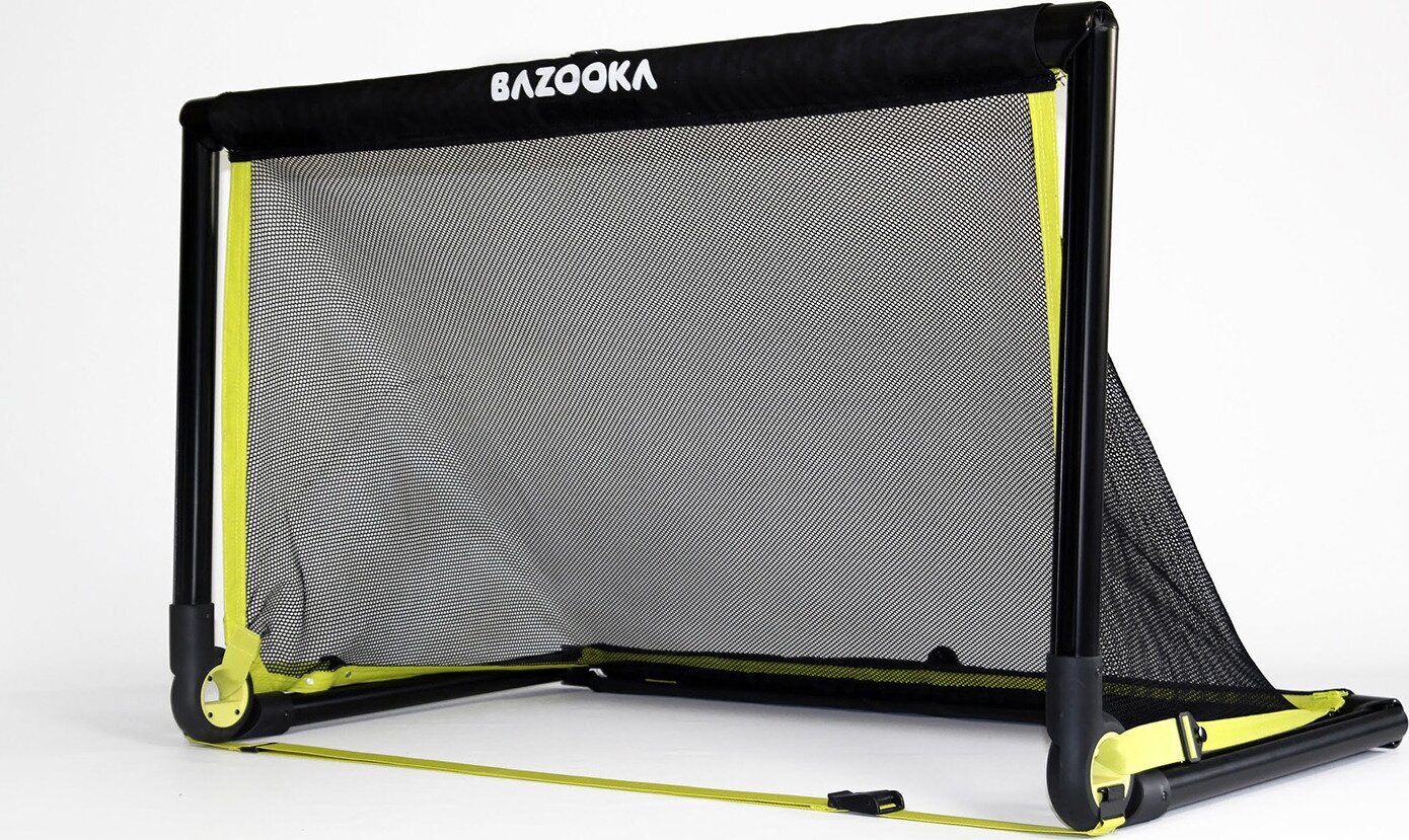 Mobilūs futbolo vartai Bazooka, 150x90cm kaina ir informacija | Futbolo vartai ir tinklai | pigu.lt