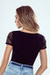 Marškinėliai moterims 775966, juodi цена и информация | Apatiniai marškinėliai moterims | pigu.lt