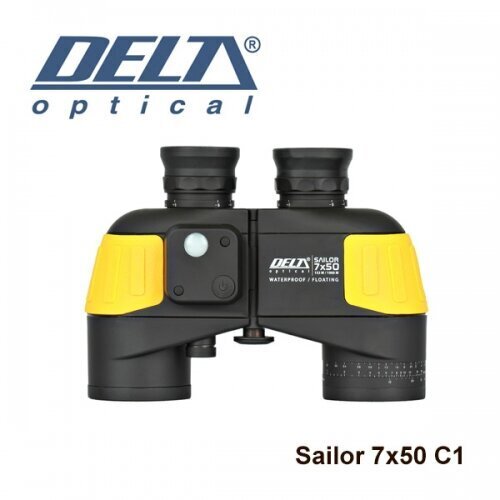 Delta Optical Sailor, juoda/geltona kaina ir informacija | Žiūronai | pigu.lt