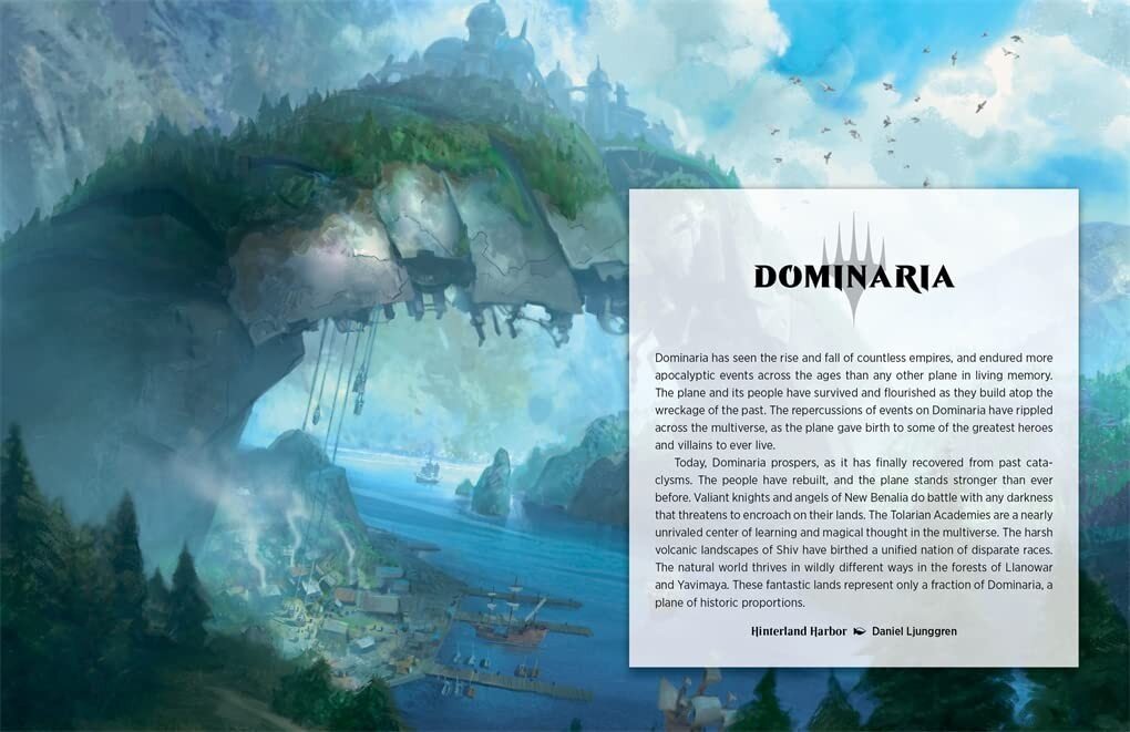 Žaidimas Magic: The Gathering: Planes of the Multiverse - A Visual History kaina ir informacija | Užsienio kalbos mokomoji medžiaga | pigu.lt