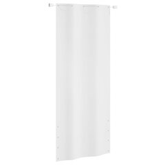 vidaXL Balkono pertvara, baltos spalvos, 100x240cm, oksfordo audinys цена и информация | Зонты, маркизы, стойки | pigu.lt