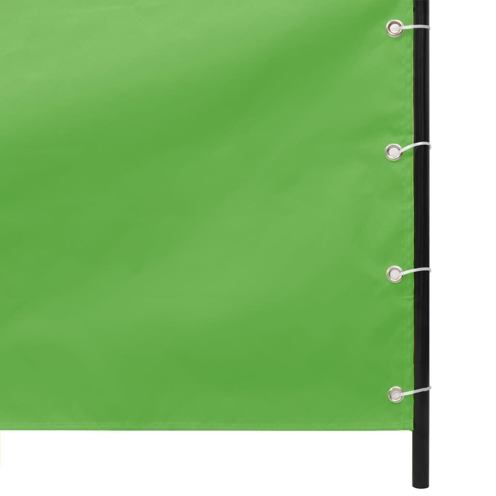vidaXL Balkono pertvara, šviesiai žalia, 100x240cm, oksfordo audinys kaina ir informacija | Skėčiai, markizės, stovai | pigu.lt