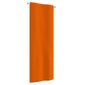 vidaXL Balkono pertvara, oranžinės spalvos, 80x240cm, oksfordo audinys цена и информация | Skėčiai, markizės, stovai | pigu.lt