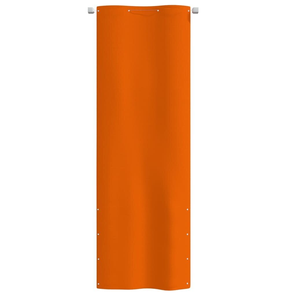 vidaXL Balkono pertvara, oranžinės spalvos, 80x240cm, oksfordo audinys цена и информация | Skėčiai, markizės, stovai | pigu.lt