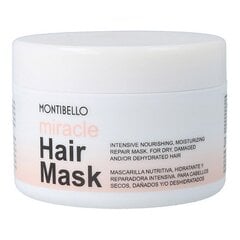 Plaukų kaukė Montibello Miracle Hair 5 200 ml kaina ir informacija | Priemonės plaukų stiprinimui | pigu.lt