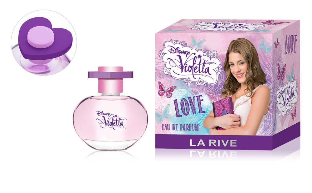 Kvapusis vanduo La Rive Violetta Love EDP merginoms 50 ml цена и информация | Kvepalai vaikams | pigu.lt