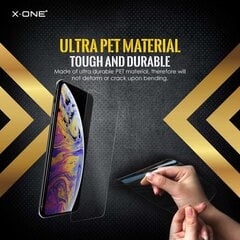 Защитная пленка для экрана против сильнейших ударов X-ONE Extreme Shock (3-го поколения) для iPhone 7+/8+ цена и информация | Защитные пленки для телефонов | pigu.lt