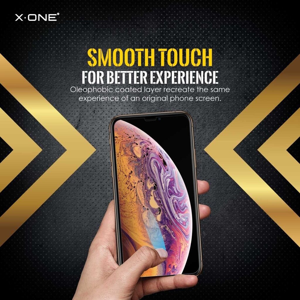 Apsauginis stiklas X-ONE Extreme Shock, skirtas iPhone 7/8 цена и информация | Apsauginės plėvelės telefonams | pigu.lt
