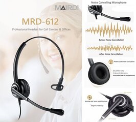 Наушники Wired MAIRDI MRD-612 цена и информация | Наушники | pigu.lt