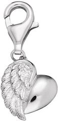 Серебряный кулон в виде сердца с сердечком Engelsrufer, ERC-HEARTWING цена и информация | Женские браслеты | pigu.lt