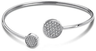 Lotus Silver Черный каббалистический браслет с серебряным сердцем LP3217-2/1 цена и информация | Женские браслеты | pigu.lt