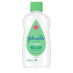 Kūno aliejus su alavijais Johnson's Baby, 200 ml kaina ir informacija | Johnson's Kvepalai, kosmetika | pigu.lt