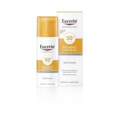 Kremas nuo saulės Eucerin Pigment Control Pigment Control Sun Fluid SPF 50+, 50ml kaina ir informacija | Kremai nuo saulės | pigu.lt