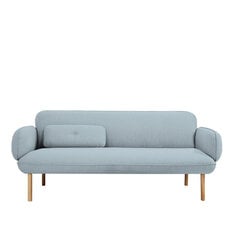 Sofa DKD Home Decor Metalinis Poliesteris Dangaus mėlynumo (200 x 85 x 80 cm) kaina ir informacija | Sofos | pigu.lt