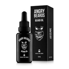 Barzdos aliejus Khalifa the Sheikh 30 ml цена и информация | Косметика и средства для бритья | pigu.lt