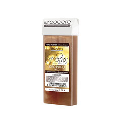 Epiliacijos vaškas su blizgučiais Professional Wax Oro Puro Gold Roll-On Cartidge, 100 ml kaina ir informacija | Depiliacijos priemonės | pigu.lt