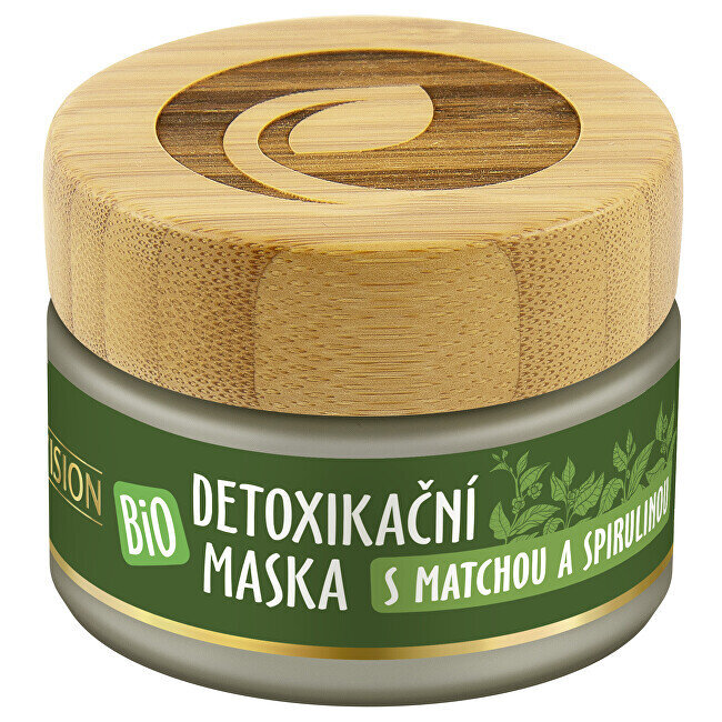 Veido kaukė su matcha ir spirulina Bio Detox, 40 ml kaina ir informacija | Veido kaukės, paakių kaukės | pigu.lt