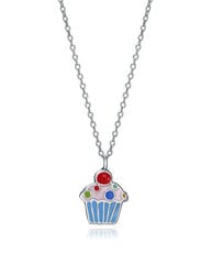 Viceroy Ожерелье игривое серебряное для девочки Cupcake Sweet 5113C000-19 (цепочка, кулон) цена и информация | Украшения на шею | pigu.lt