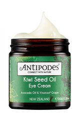Paakių kremas Antipodes Kiwi Seed Oil Eye Cream, su kivių sėklų aliejumi, 30 ml цена и информация | Сыворотки, кремы для век | pigu.lt