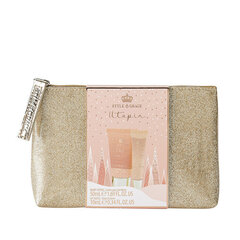 Kūno priežiūros rinkinys Style & Grace Utopia Glitter Bag Gift Set: rankų kremas, 50 ml + lūpų blizgis, 10 ml + kosmetinė kaina ir informacija | Kūno kremai, losjonai | pigu.lt