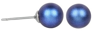 Levien Современные жемчужные серьги Pearl Iridescent Dark Blue цена и информация | Серьги | pigu.lt