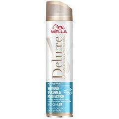 Plaukų purškiklis Wella Professional Deluxe Wonder Volume & Protection Hairspray, 250ml kaina ir informacija | Plaukų formavimo priemonės | pigu.lt