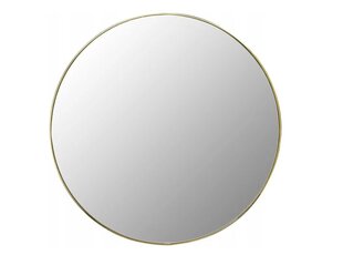 Apvalus veidrodis MR20E 50cm Gold Chrome kaina ir informacija | Vonios kambario aksesuarai | pigu.lt