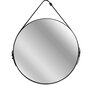 Apvalus veidrodis ant standžios juostelės "Loftas" 60 cm kaina ir informacija | Vonios kambario aksesuarai | pigu.lt