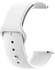 4wrist Watch Band White kaina ir informacija | Išmaniųjų laikrodžių ir apyrankių priedai | pigu.lt