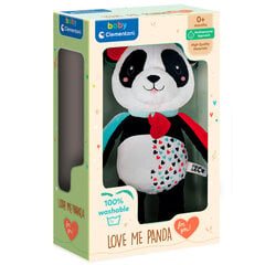 Minkštas žaislas migdukas Clementoni Love Me Panda kaina ir informacija | Žaislai kūdikiams | pigu.lt