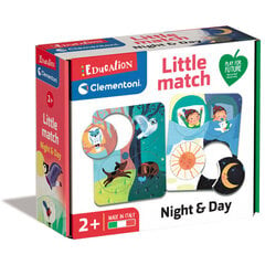 Образовательная игра Clementoni Little Match Day and Night цена и информация | Игрушки для малышей | pigu.lt