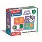 Lavinamasis žaidimas Clementoni Little Match Animals and Textures kaina ir informacija | Žaislai kūdikiams | pigu.lt
