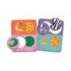 Образовательная игра Clementoni Little Match Animals and Textures цена и информация | Игрушки для малышей | pigu.lt