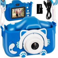 Vaikiškas fotoaparatas , mėlynas kaina ir informacija | Lavinamieji žaislai | pigu.lt